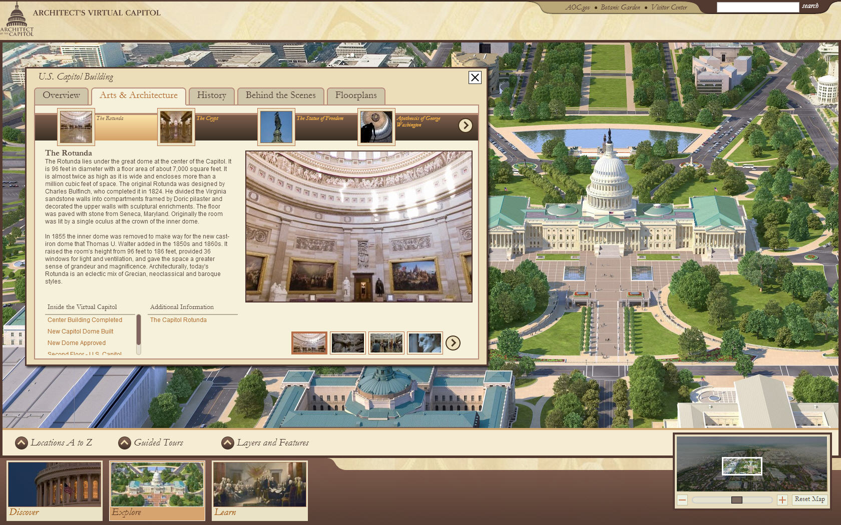 Architect of the U.S. Capitol - Virtual Tour